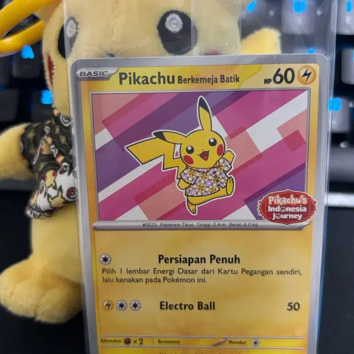 [BUNJANG] Pokemon Card Batik Pikachu Promo Unsealed Pack (190/SV-P) / [포켓몬카드] 바틱 피카츄 프로모 미개봉팩 190/SV-P 팝니다