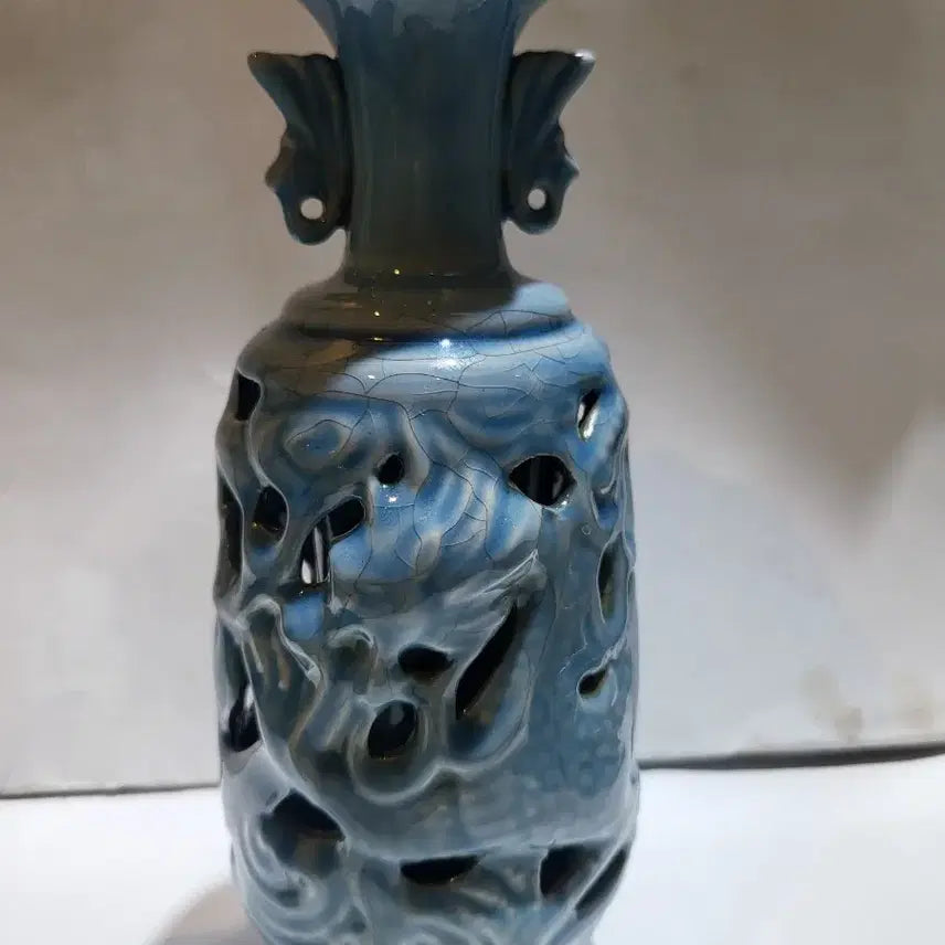 [BUNJANG] Chinese Porcelain Vase with Shiyou Glaze / 중국도자기 시요