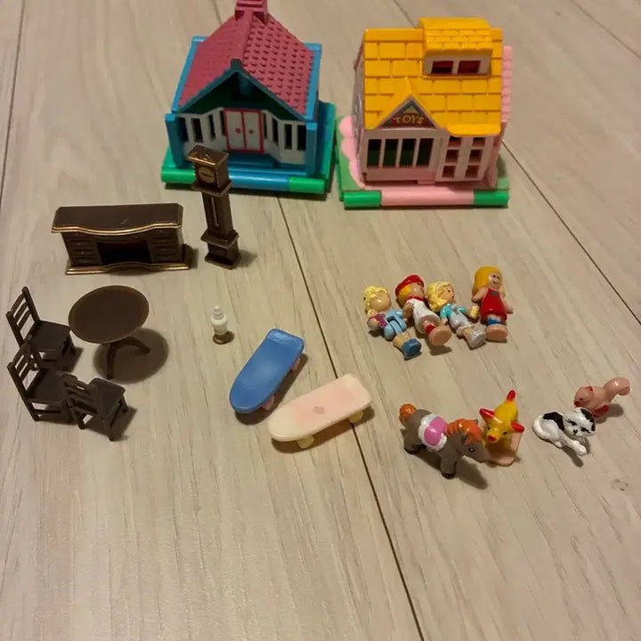 [BUNJANG] 1990s Original Polly Pocket Bluebird Playset Set / [90년대 오리지널] 폴리포켓 빈티지 풀 구성