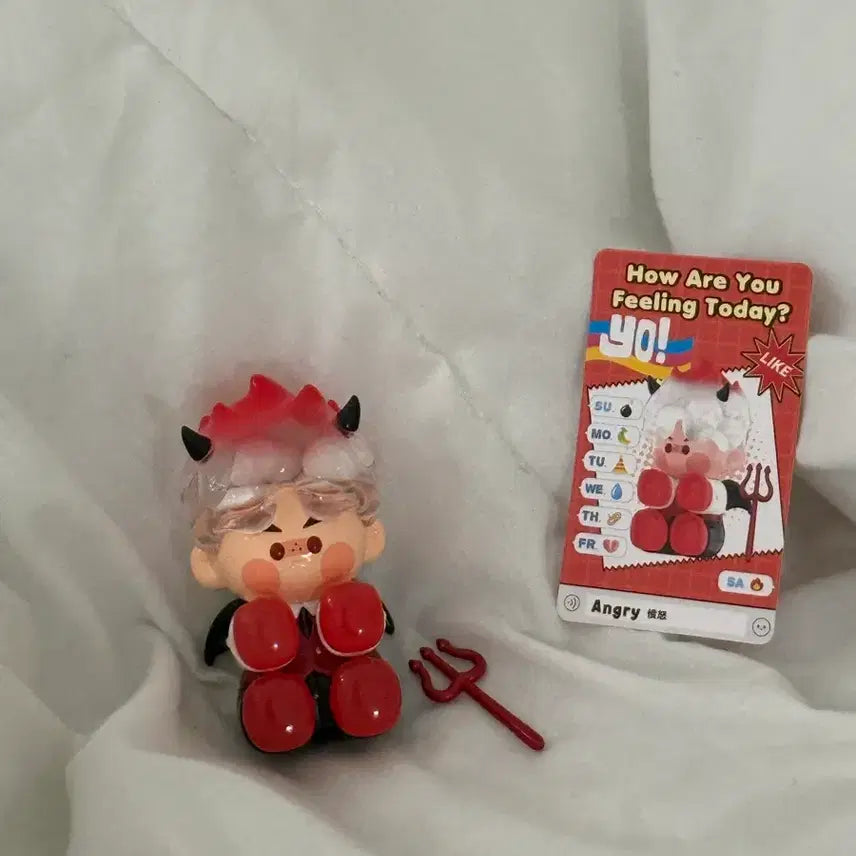 [BUNJANG] Pop Mart Pino Jelly Figure - How Are You Today (Angry) / 팝마트 피노젤리 피규어 -오늘 기분 어때 (Angry)