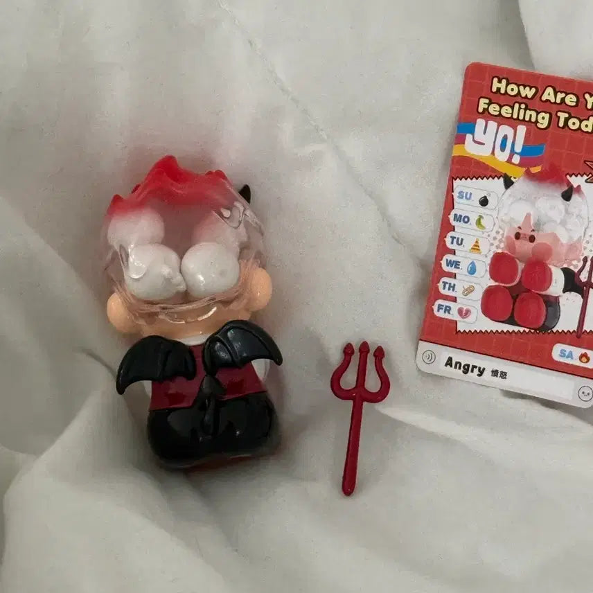 [BUNJANG] Pop Mart Pino Jelly Figure - How Are You Today (Angry) / 팝마트 피노젤리 피규어 -오늘 기분 어때 (Angry)
