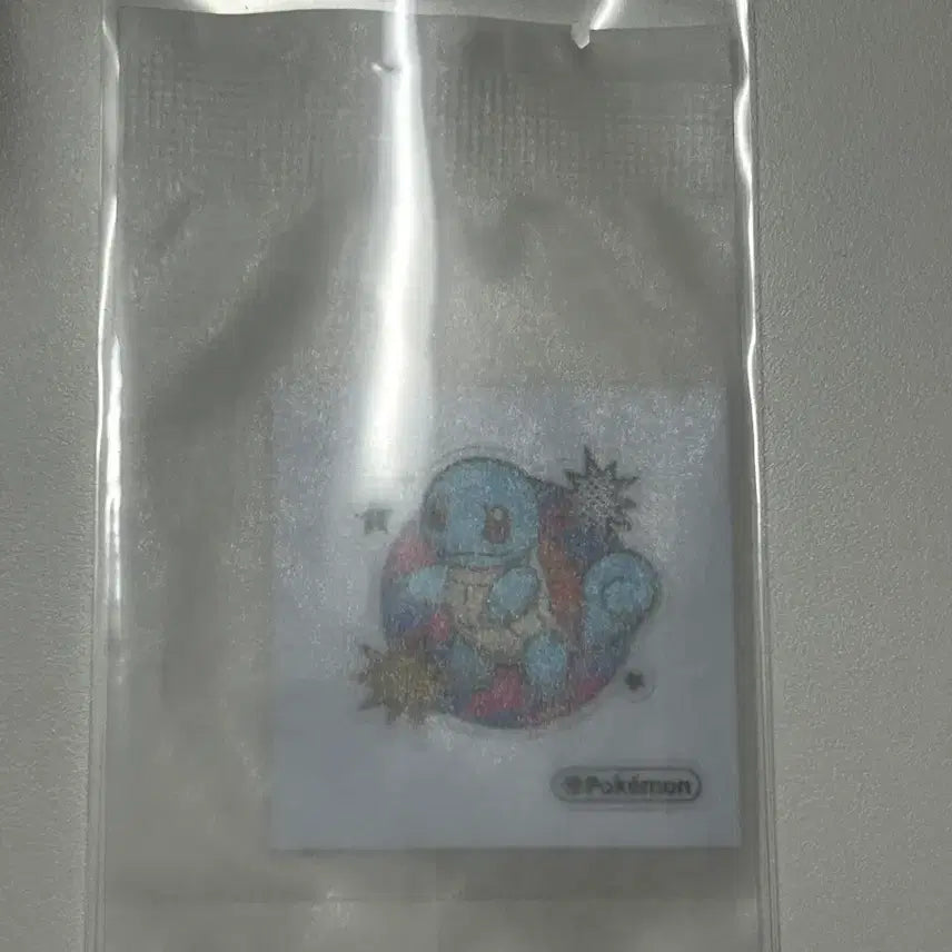 [BUNJANG] Olive Young Pokemon Squirtle Sunstick Sticker / 올리브영 포켓몬 선스틱 스티커 꼬부기