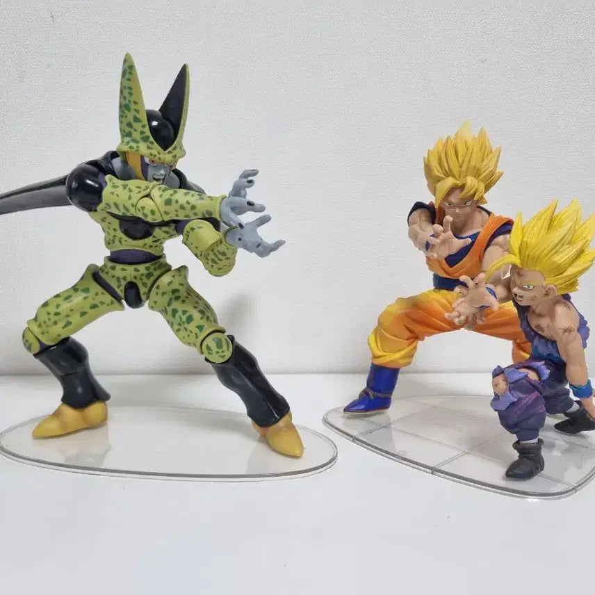 [BUNJANG] Banpresto Dragon Ball Dramatic Showcase Son Goku, Son Gohan, Cell Figure Set / 드래곤볼 드라마틱쇼케이스 손오공,손오반, 셀 피규어 세트