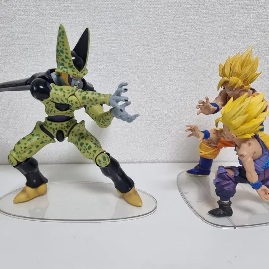 [BUNJANG] Banpresto Dragon Ball Dramatic Showcase Son Goku, Son Gohan, Cell Figure Set / 드래곤볼 드라마틱쇼케이스 손오공,손오반, 셀 피규어 세트