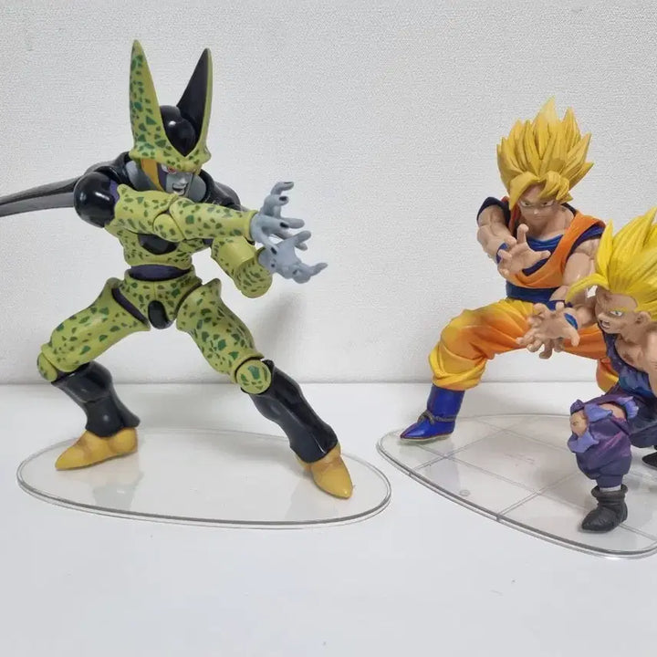 [BUNJANG] Banpresto Dragon Ball Dramatic Showcase Son Goku, Son Gohan, Cell Figure Set / 드래곤볼 드라마틱쇼케이스 손오공,손오반, 셀 피규어 세트