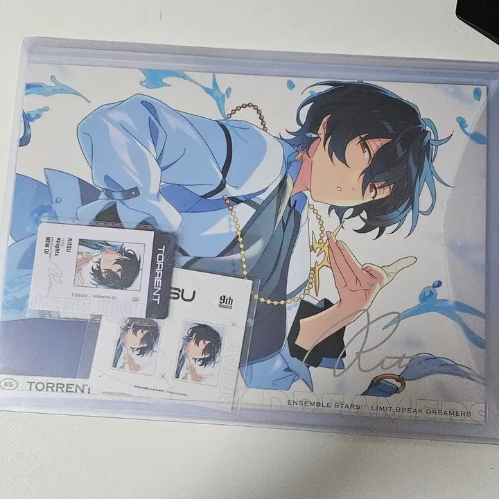 [BUNJANG] Ensemble Stars! Ritsu 9th Anniversary ID Card Photo Set / 앙스타 리츠 9주년 파일 아이디카드 id카드 증사 증명사진