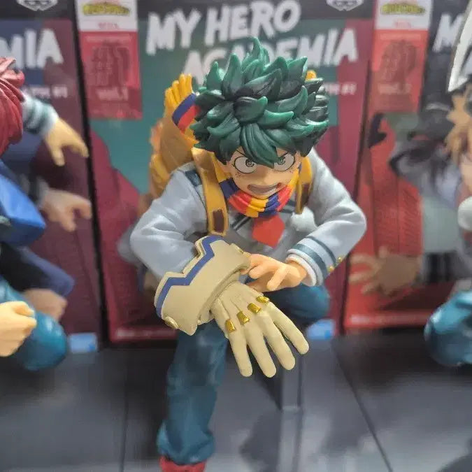 [BUNJANG] My Hero Academia Bravegraph Banpresto Figure 3-Piece Set / 택포 8.5) 히로아카 나히아bravegraph 반프 피규어 3종일괄판매