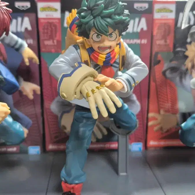 [BUNJANG] My Hero Academia Bravegraph Banpresto Figure 3-Piece Set / 택포 8.5) 히로아카 나히아bravegraph 반프 피규어 3종일괄판매