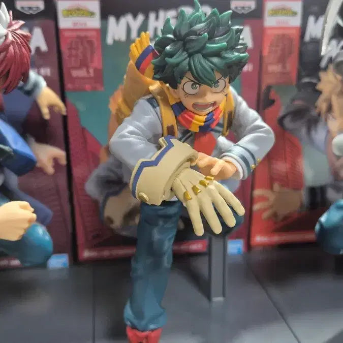 [BUNJANG] My Hero Academia Bravegraph Banpresto Figure 3-Piece Set / 택포 8.5) 히로아카 나히아bravegraph 반프 피규어 3종일괄판매