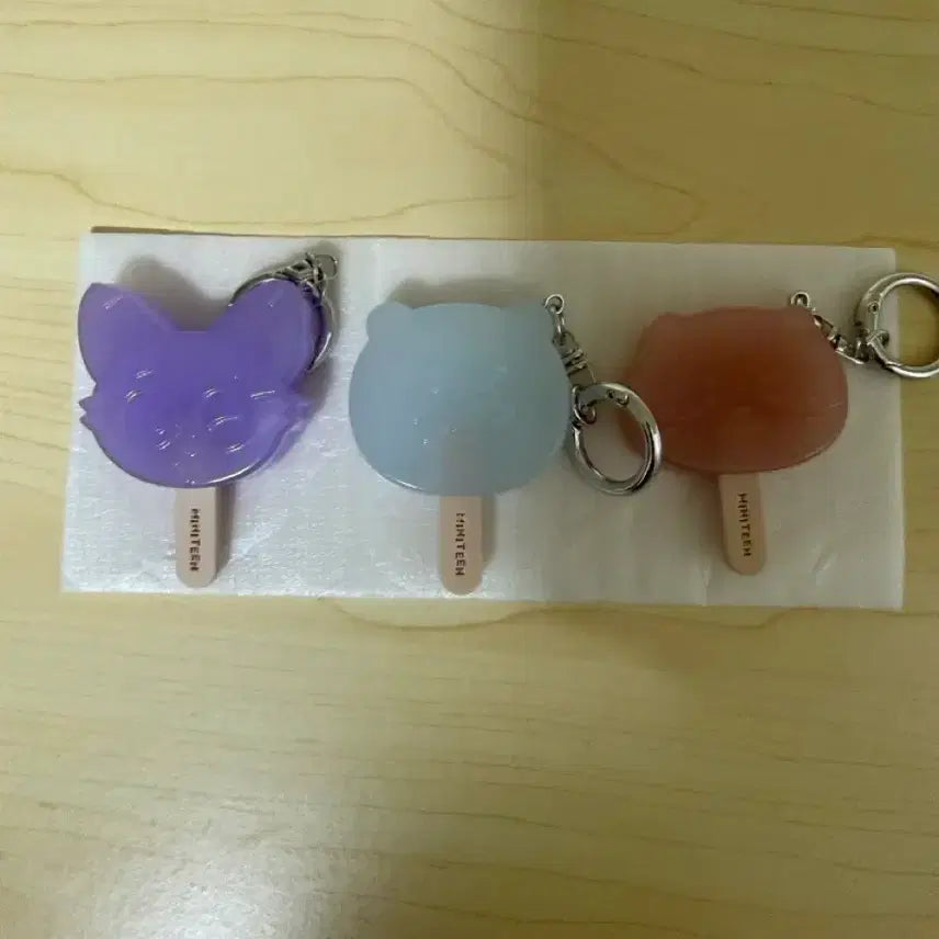 [BUNJANG] MINITIN Ice Cream Lucky Draw Keyring / 미니틴 아이스크림 럭드 키링 찬달이 원가이하 양도