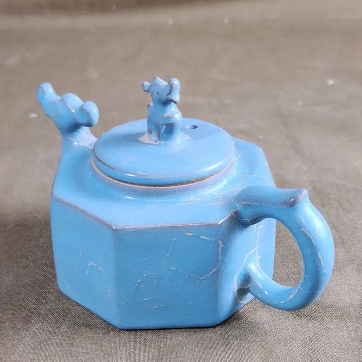 [BUNJANG] Celadon Porcelain Vase with Dragon Handle / 중국도자기 청룡사어제 용형 청자 주자