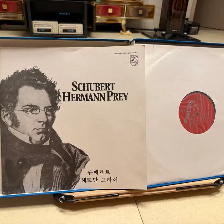 [BUNJANG] Hermann Prey Schubert 3 Great Song Cycles 4LP / 헤르만프라이 - 슈베르트 3대 연가곡 / 4LP