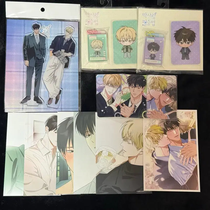 [BUNJANG] Jeju Love Algorithm Acrylic Keyring &amp; Postcard Bundle Set / 짝사랑 필승법 특전 아크릴 키링 엽서 팝업 양도 판매 레진