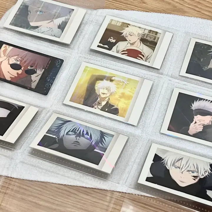 [BUNJANG] Jujutsu Kaisen Satoru Gojo Paper Polar Pasha Binder Set / 주술회전 고죠 사토루 지류 폴라 파샤 바인더