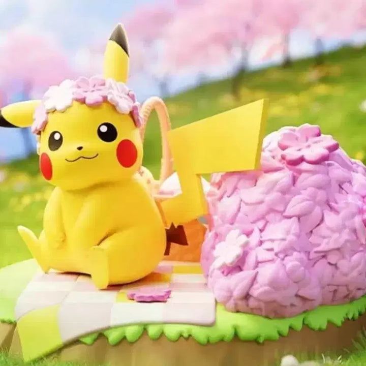 [BUNJANG] Pokémon Four Seasons Nature Series Diorama Figure (Pikachu) / 포켓몬 사계절 자연 시리즈 디오라마 피규어 (피카츄)