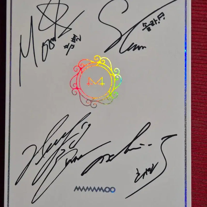 [BUNJANG] Mamamoo Mini Album Signed CD / 마마무 미니앨범 사인 CD