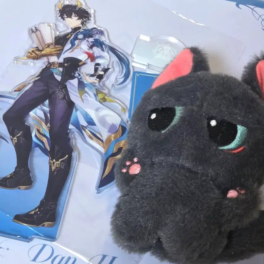 [BUNJANG] Honkai: Star Rail Dan Heng Acrylic Stand &amp; Plush Bundle / 스타레일 단항 호요랜드 아크릴 및 인형 일괄판매