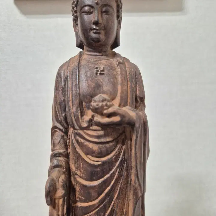 [BUNJANG] Wooden Buddha Statue / 목불상