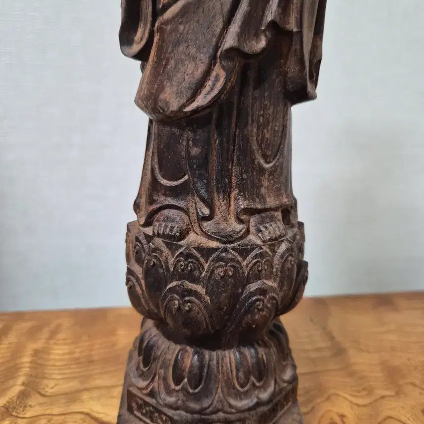[BUNJANG] Wooden Buddha Statue / 목불상