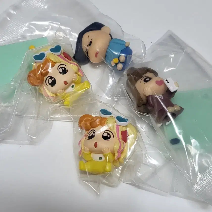 [BUNJANG] Jjanggu (Crayon Shin-chan) Gacha Figures Bundle Set (Jjanga, Cheolsu, Suji) / 짱아,철수,수지 가챠  일괄 판매