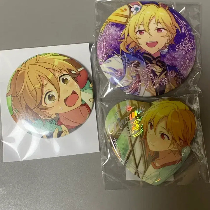 [BUNJANG] Ensemble Stars! Rabbits Nazuna Tomoya Can Badge Bundle Set / 앙스타 라빗츠 나즈나 토모야 캔뱃지