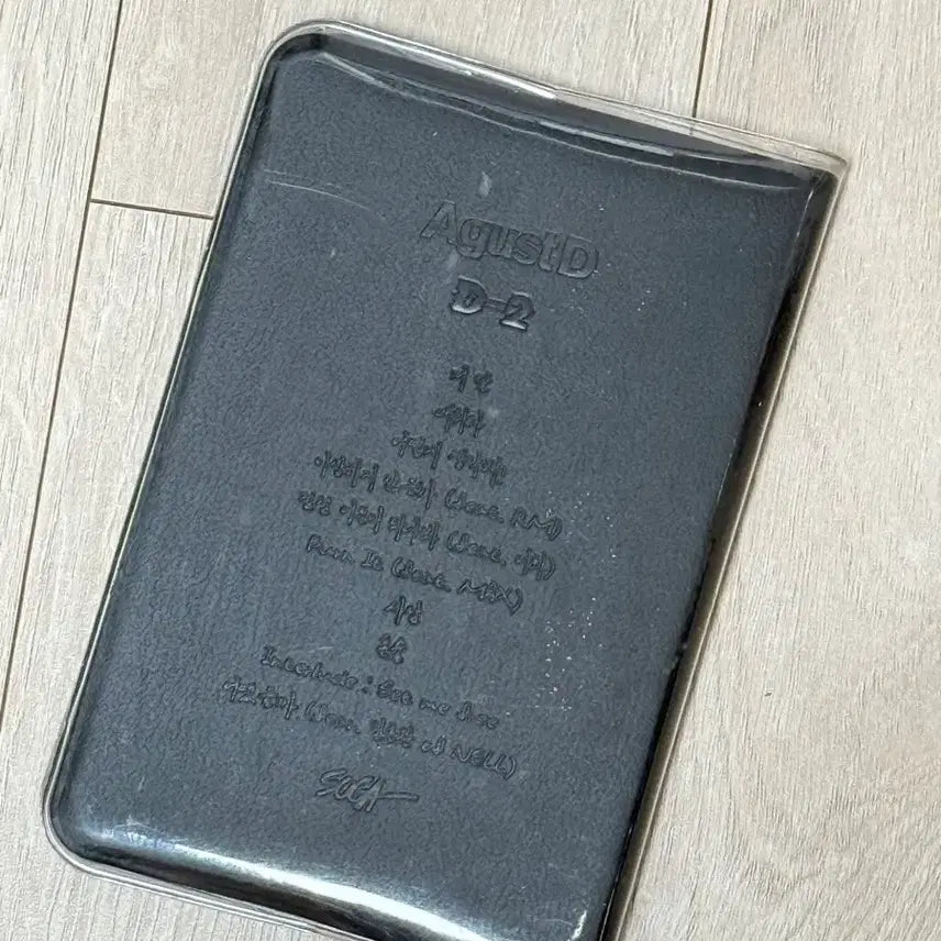[BUNJANG] BTS SUGA Agust D D-DAY Daechwita Passport Case + Bag / suga 슈가 agustD 대취타 여권케이스+가방