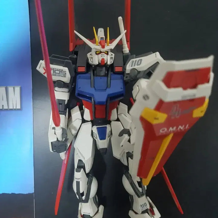[BUNJANG] Bandai MG Aile Strike Gundam / mg 에일 스트라이크 건담 가조립 팝니다