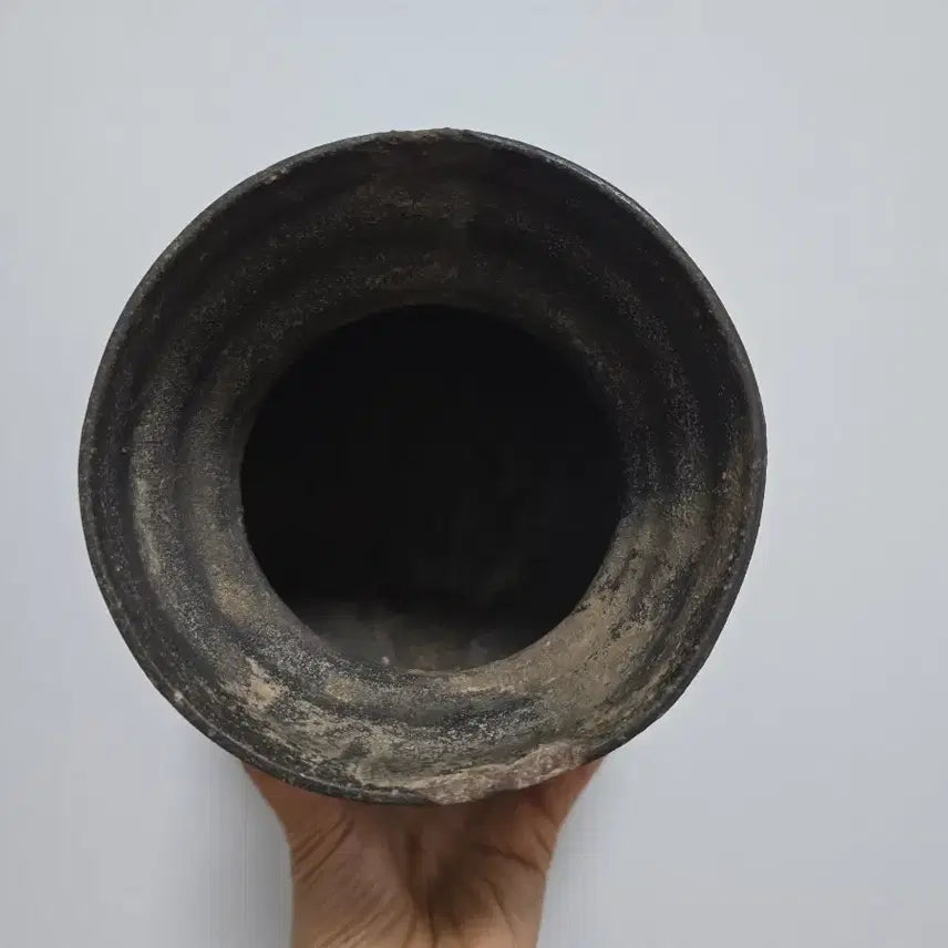 [BUNJANG] Genuine Three Kingdoms Period Pottery Long-Handled Jar Antique / 진품 삼국시대 토기 장경호 골동품