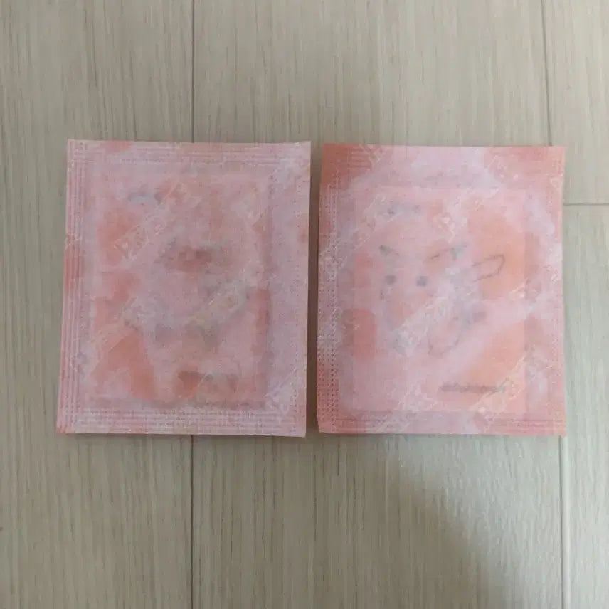 [BUNJANG] Pokemon Artwork Sealed Ttibr Seal Pikachu Raichu Bundle Set / 포켓몬 아트워크 미개봉 띠부씰 피카츄 라이츄