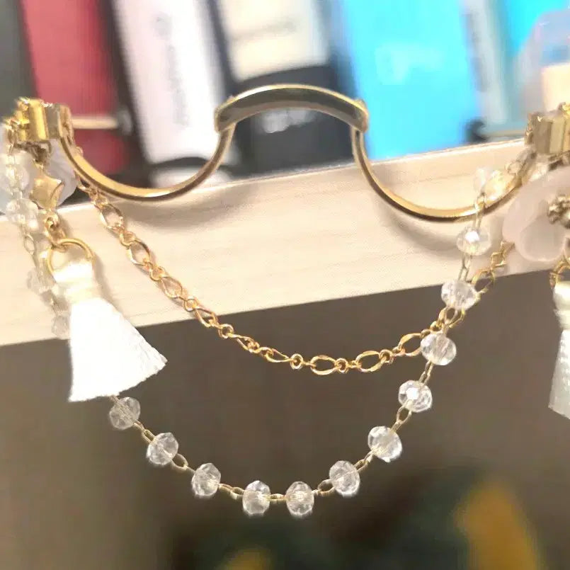 [BUNJANG] 10cm May Lily Garden Doll Gold Rimmed Glasses / 10cm 메이릴리가든 솜인형 안경 금테