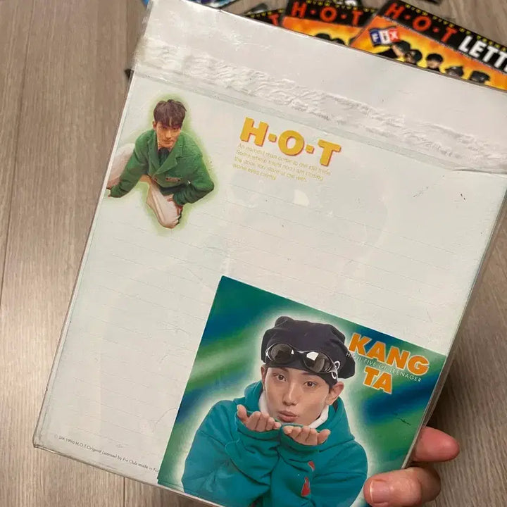 [BUNJANG] H.O.T. Vintage Stationery Set / (고전) H.O.T 굿즈 편지지
