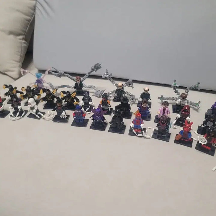 [BUNJANG] LEGO Compatible Spider-Man Mini Figures Bundle Set / 레고호환 스파이더맨 미니피규어 일괄