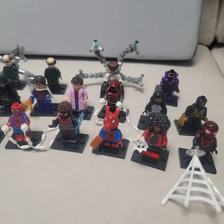[BUNJANG] LEGO Compatible Spider-Man Mini Figures Bundle Set / 레고호환 스파이더맨 미니피규어 일괄