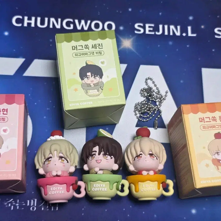[BUNJANG] Demuth Debut Story Collaboration Slogan &amp; Figure / 데못죽 이디야 콜라보 슬로건 &amp; 피규어