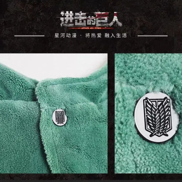 [BUNJANG] Attack on Titan Levi Blanket China Official / 미개봉 현물)진격거 진격의 거인 중국 공식 리바이 담요 조사병단