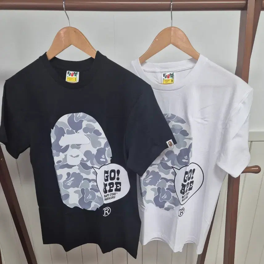[BUNJANG] BAPE Camo Big Ape T-Shirt (Unisex) / 베이프 카모 빅에이프 반팔티 새상품(남녀공용)