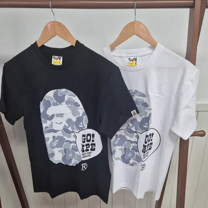[BUNJANG] BAPE Camo Big Ape T-Shirt (Unisex) / 베이프 카모 빅에이프 반팔티 새상품(남녀공용)