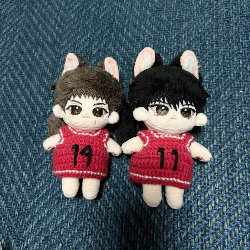 [BUNJANG] Slam Dunk Jeong Dae-man, Seo Tae-woong 10cm Doll / 슬램덩크 정대만 서태웅 10cm 인형 때웅때만이 원가양도