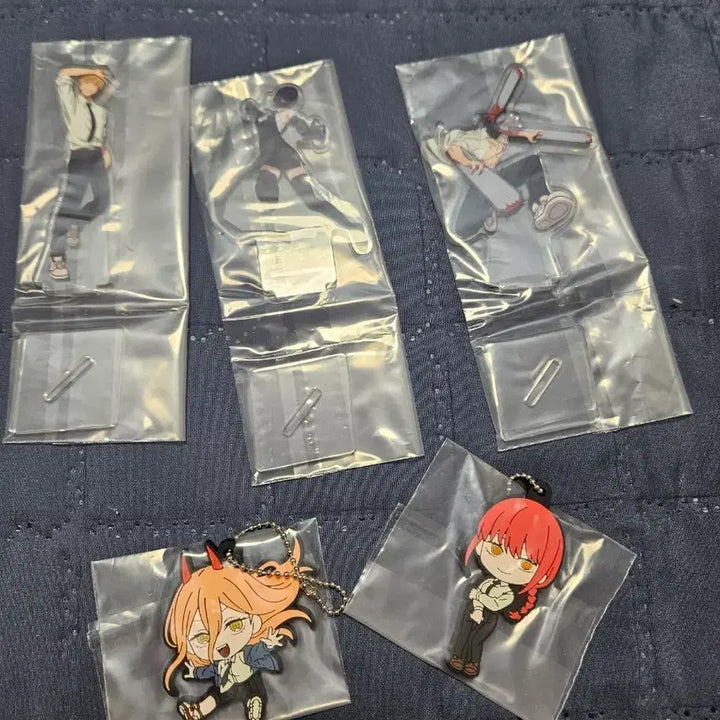 [BUNJANG] Chainsaw Man Ichiban Kuji Acrylic Stand &amp; Keychain (Prize C) / 체인소맨 제일복권  아크릴스탠드, 키홀더 하위상