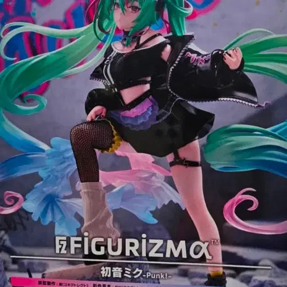 [BUNJANG] SEGA Hatsune Miku FIGURIZMA Figure (Sealed) / [정품/미개봉] 세가 SEGA 하츠네 미쿠 펑크 스타일 피규어