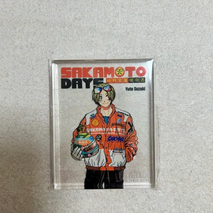 [BUNJANG] Sakamoto Days Yes24 Exclusive Acrylic Block (Sealed) / (미개봉)사카모토데이즈 yes24특전 아크릴블럭