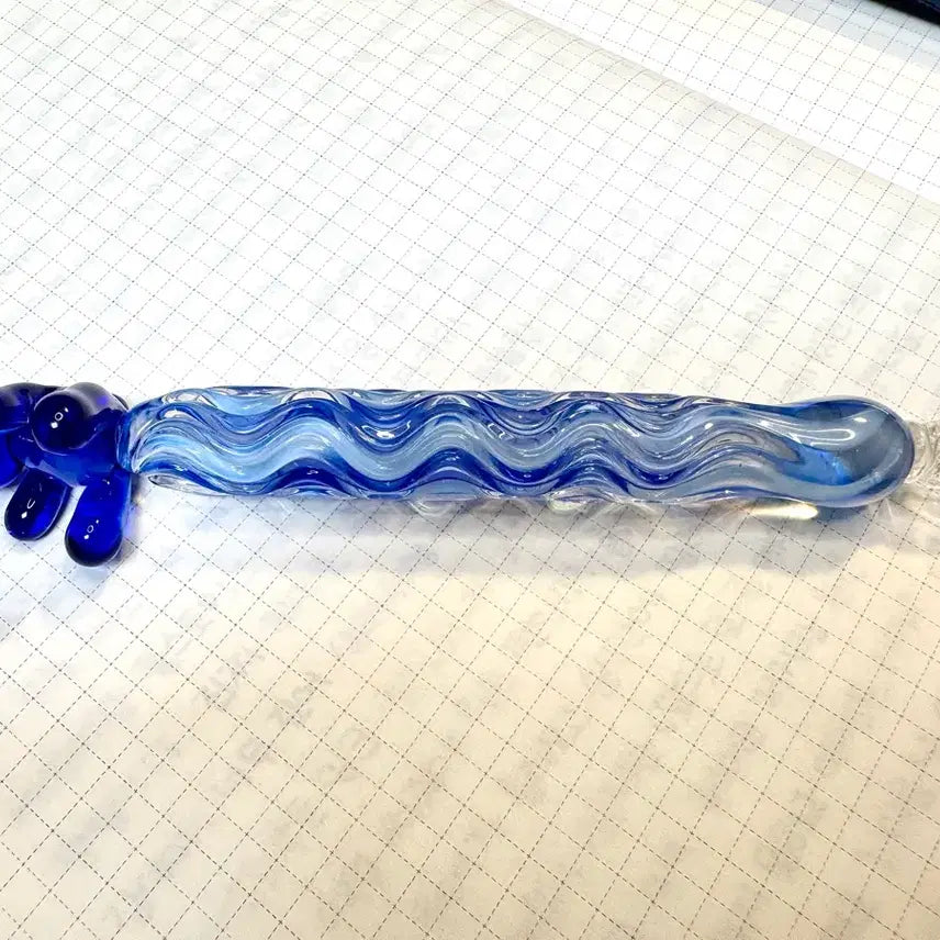 [BUNJANG] Zepastudio Surfer Bear Glass Pen / 제파스튜디오의 서퍼 곰돌이 글라스펜(유리펜 유리만년필)