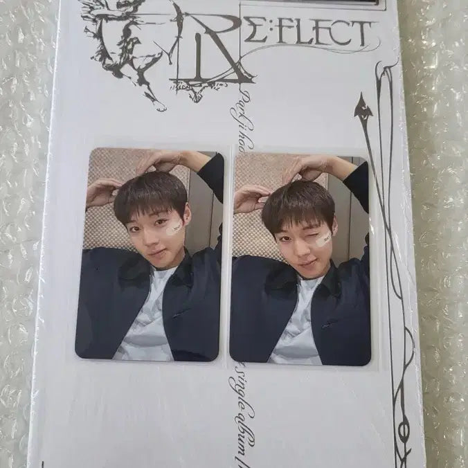 [BUNJANG] Park Ji Hoon Withmuu Lucky Draw Photocard Bundle Set / 박지훈 위드뮤 특전 대면 2장 일괄+앨범