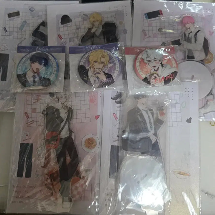 [BUNJANG] PLAVE Tempestad Unofficial Acrylic Standee &amp; Goods Bundle Set / 플레이브 비공식 굿즈 tempestad 님 아크릴스탠드 및 굿즈 일괄