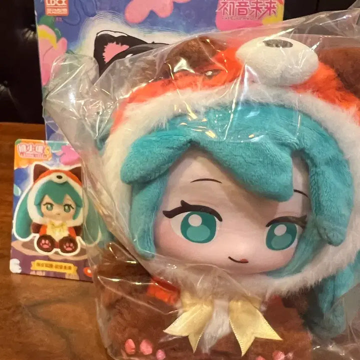 [BUNJANG] LDCX Hatsune Miku Fox Costume Plush Doll / LDCX 하츠네미쿠 피규어 인형 신상 귀여운 장난꾸러기 여우 미쿠