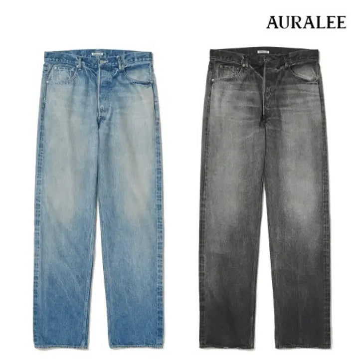 [BUNJANG] Auralee 24AW Selvedge Faded Heavy Denim Painter Pants / [5] 오라리 24aw 셀비지 페이디드 헤비 데님 페인터 팬츠