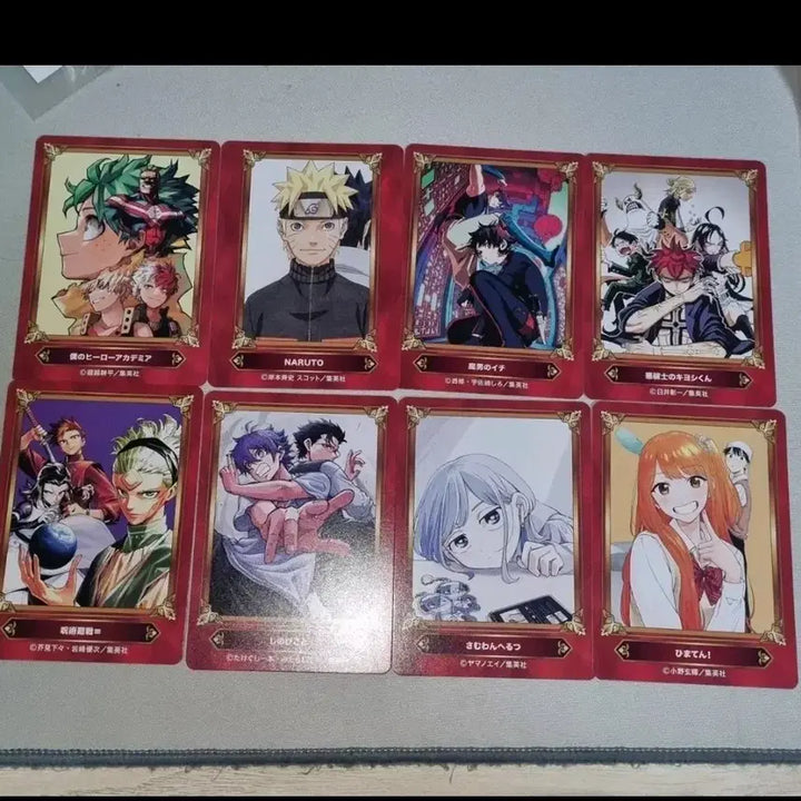 [BUNJANG] My Hero Academia, Naruto, The Seven Deadly Sins, Jump Festa 2026 Animate Exclusive Card Bundle / 2026 점프 페어 애니메이트 특전 카드 나히아 히로아카 나루토 마남이치