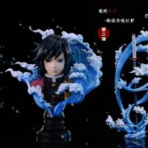 [BUNJANG] Demon Slayer Giyu Bust Resin Figure / 귀멸의 칼날 귀칼 기유 흉상 레진 피규어