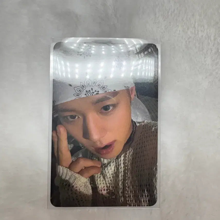 [BUNJANG] Park Jihoon Bandana Album Photocard / 박지훈 반다나 앨범 포카 팝니다