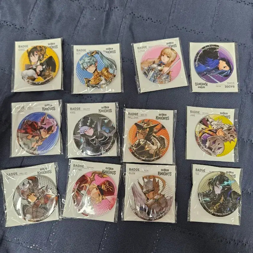 [BUNJANG] Seven Knights Can Badge / 세븐나이츠 캔뱃지